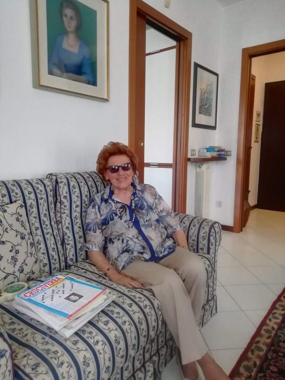 Supernonna Giuliana: a 100 anni va in palestra e usa lo smartphone
