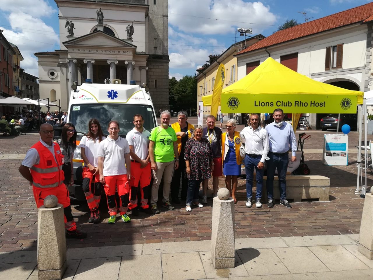 Gel benefico del Lions Club Rho Host a favore di Rho Soccorso