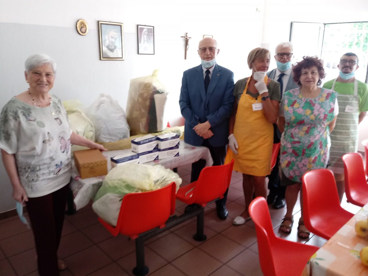 Lions club in aiuto della Casa della carità