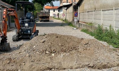 Al via l'asfaltatura del tratto tra via Cornaredo e via Verbania