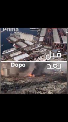 Un pregnanese nell’inferno di Beirut FOTO e VIDEO