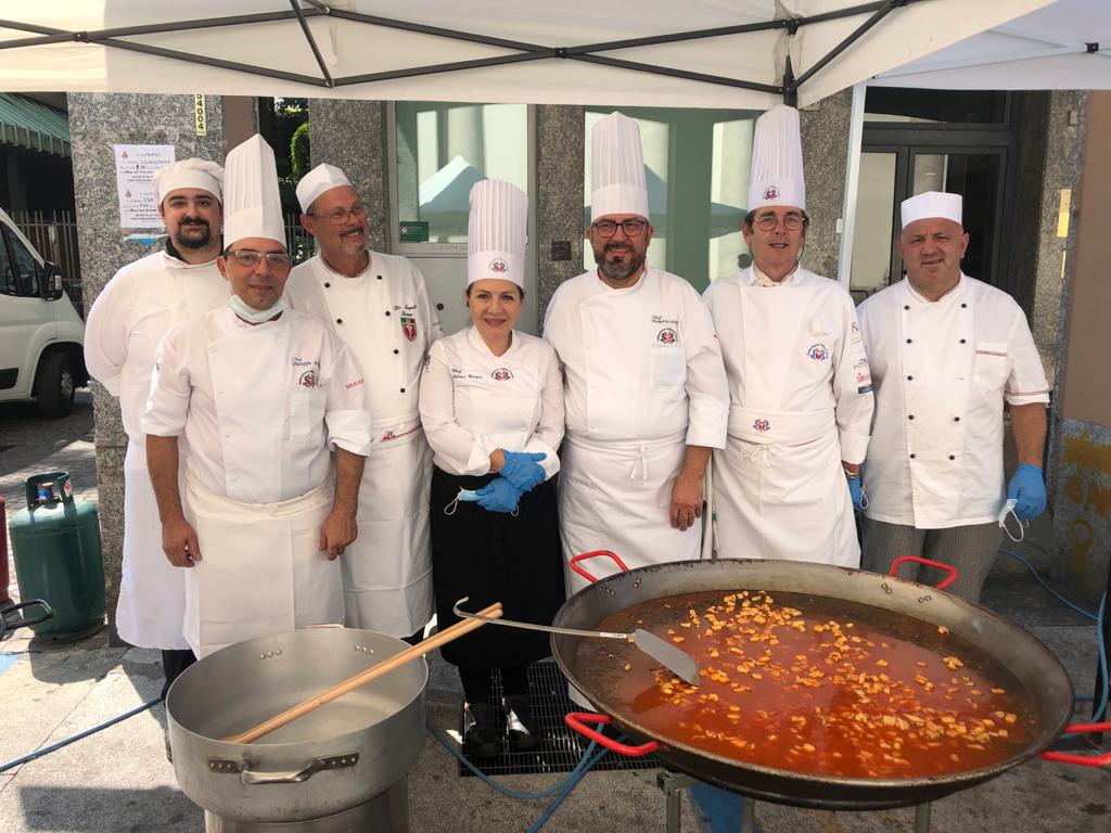 La risottata benefica è un successo