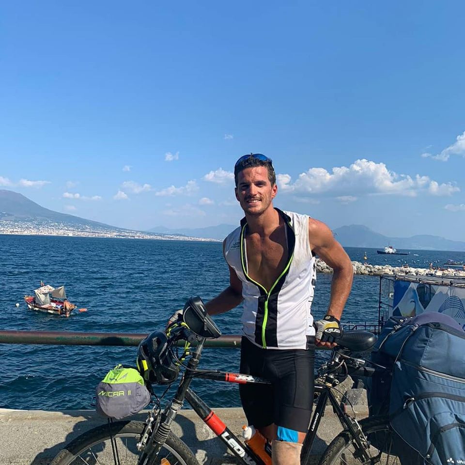 Legnano-Palermo in bici: missione compiuta