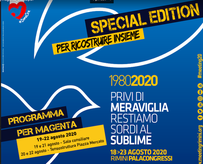 L’Amministrazione Comunale concede gli spazi pubblici per il Meeting di Rimini