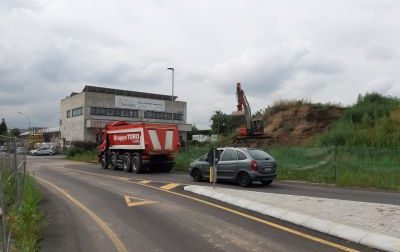 Pregnana: Ripresi i lavori della nuova strada tra viale Lombardia e la Sp172