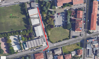Strada chiusa per lavori sull'impianto fognario
