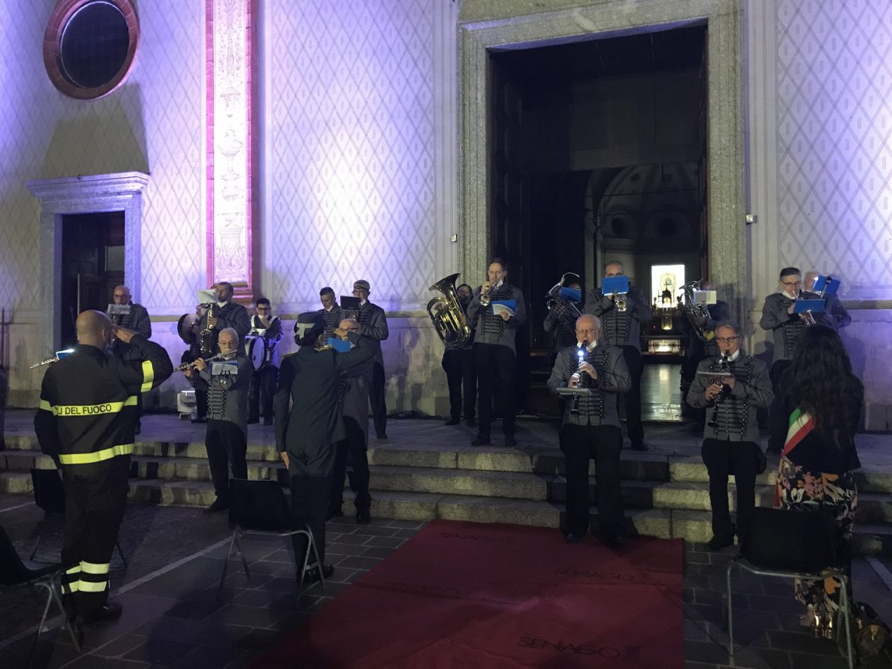 Senago commemora le vittime Covid  FOTO