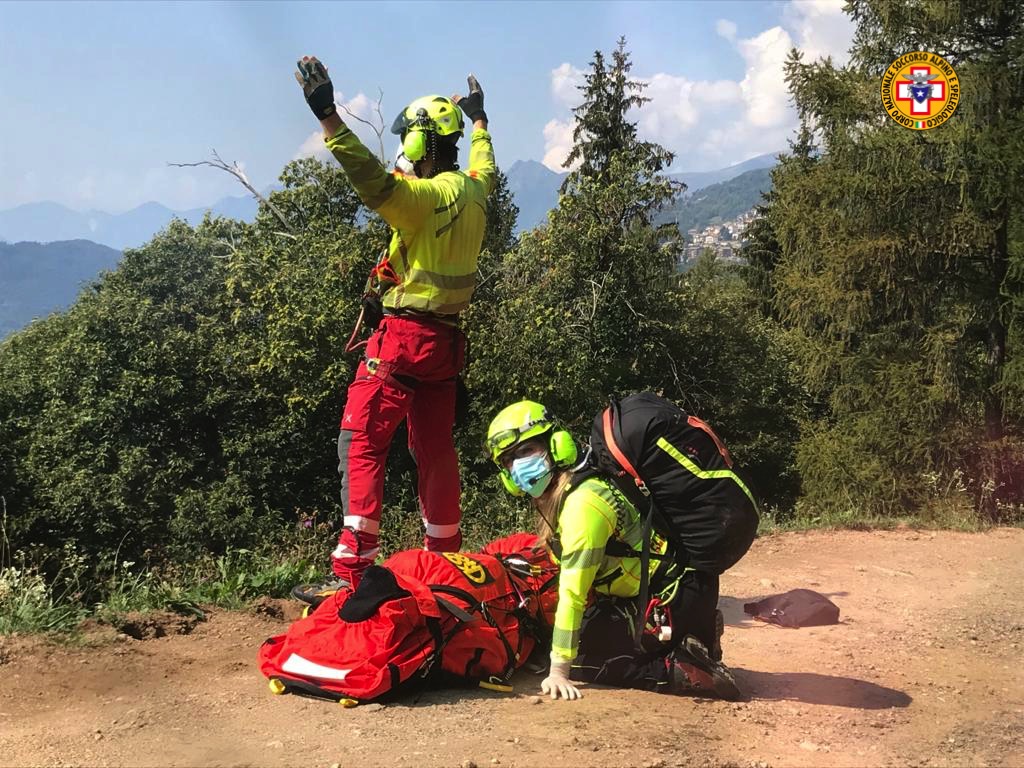 La gita in montagna finisce in ospedale