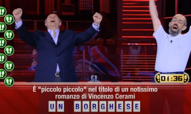 Don Andrea Rabassini trionfa a Caduta libera: vinti 25mila euro VIDEO