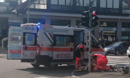 Incidente in corso Europa a Rho: travolto ciclista FOTO