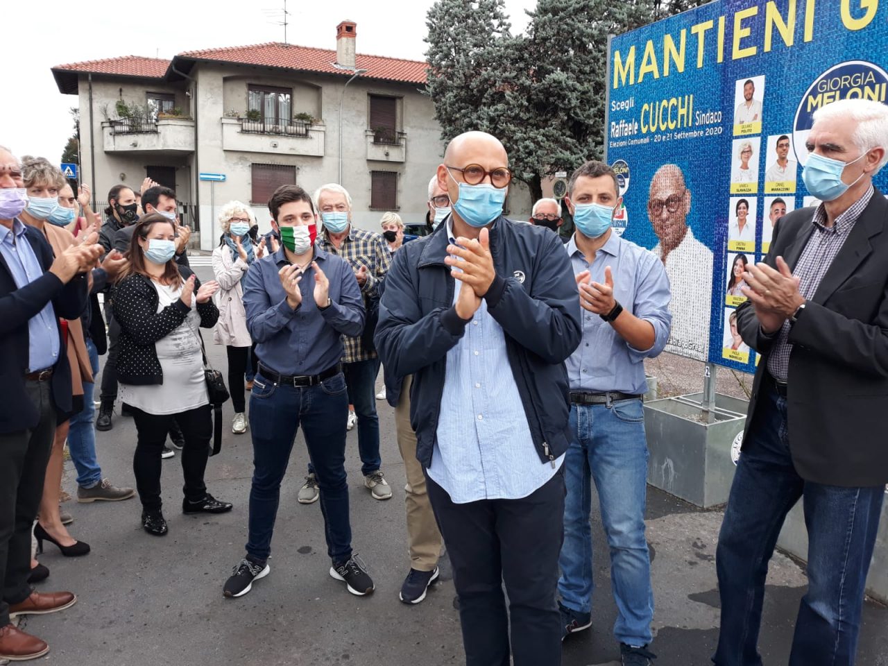 Le prime parole ufficiali del riconfermato sindaco di Parabiago FOTO e VIDEO
