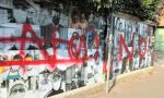 Covid, nuovamente vandalizzato il murale a Garbagnate