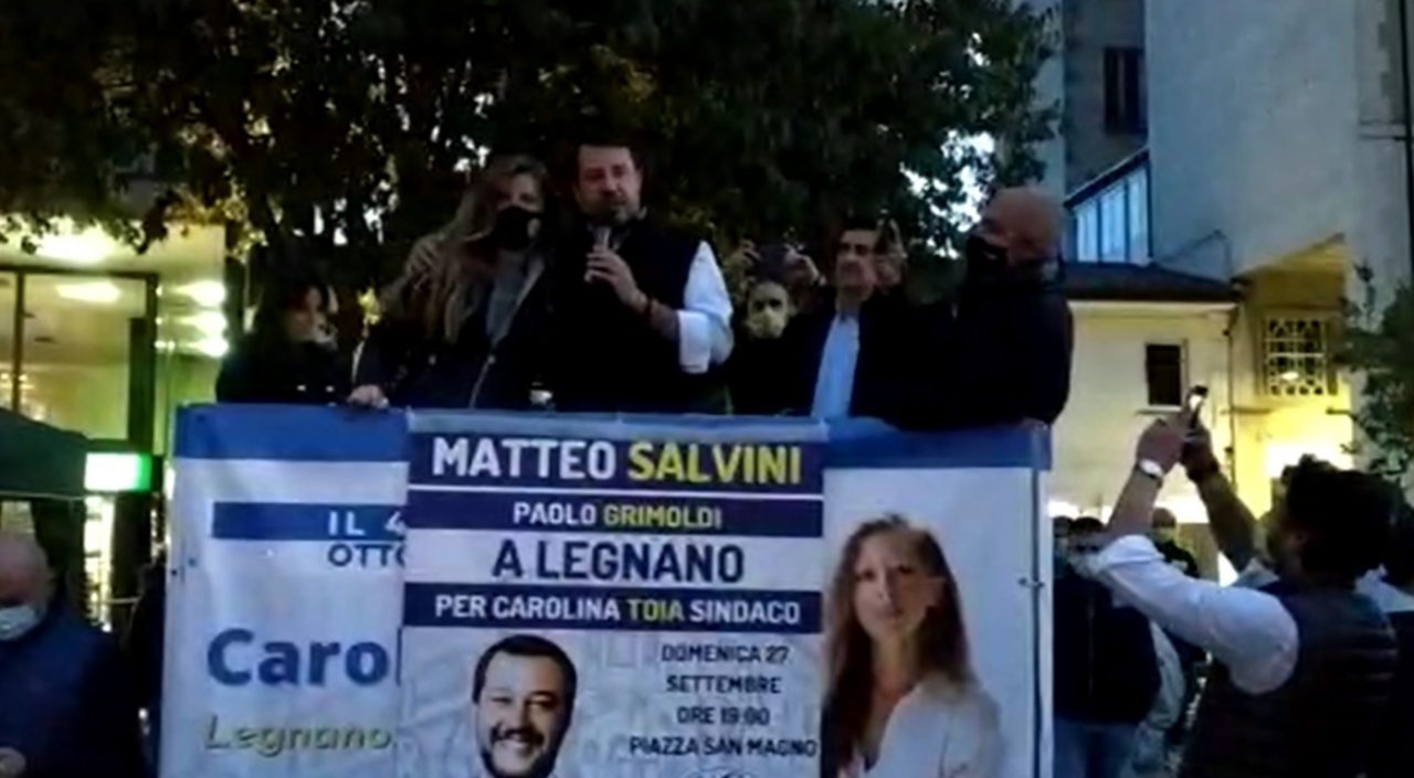 Salvini a Legnano, di nuovo, per Carolina Toia FOTO