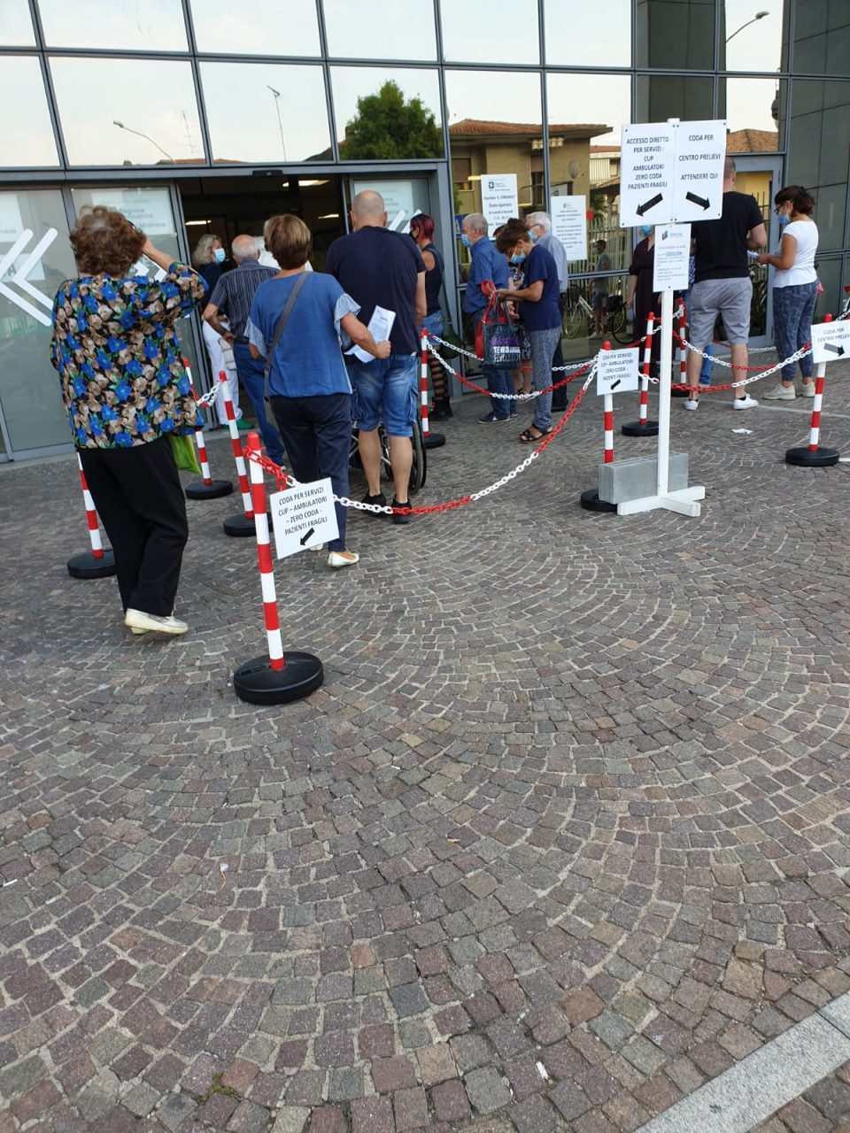 Centro prelievi, l'accesso sarà solo su prenotazione