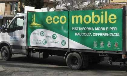 All'Ecomobile si potranno conferire anche sughero e siringhe