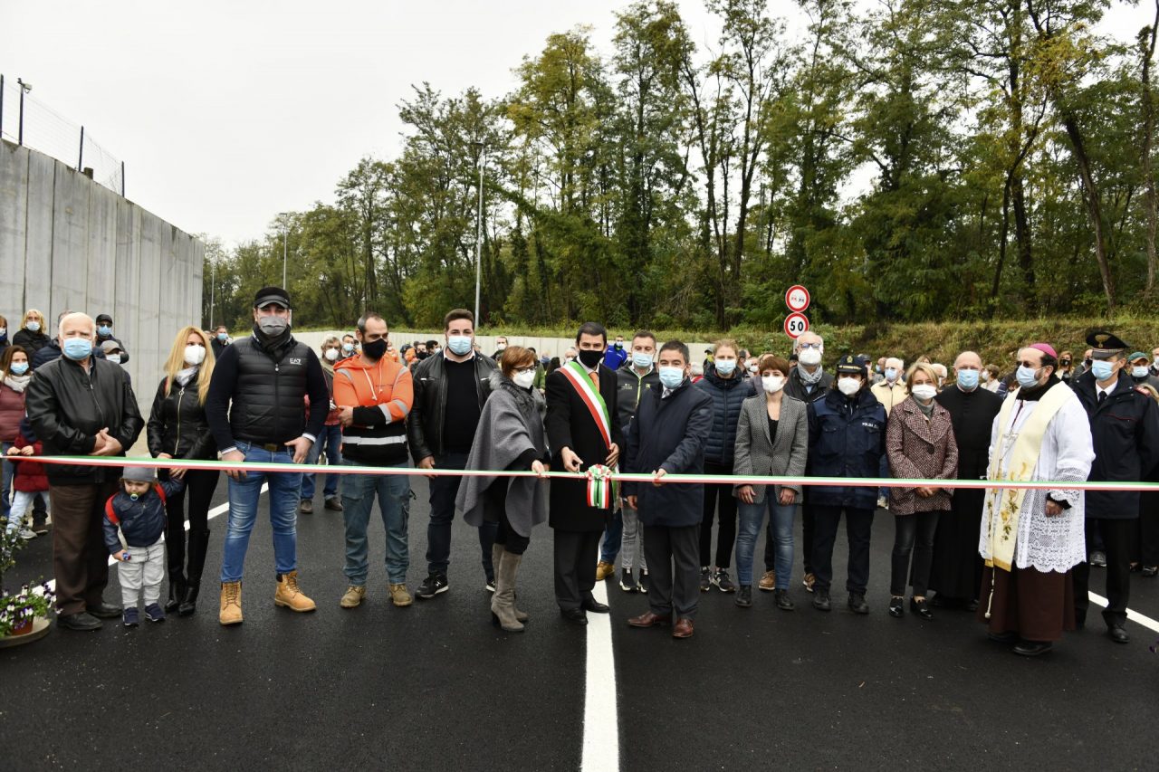 Pregnana, inaugurata la nuova strada
