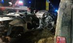 Incidente tra due auto a Ozzero, morto l'uomo rimasto incastrato nell'auto