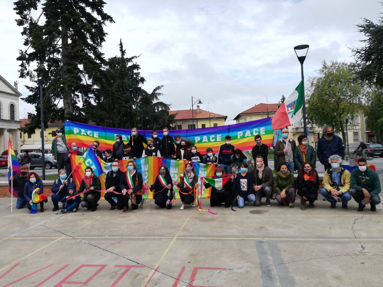 La Marcia per la pace… in piazza