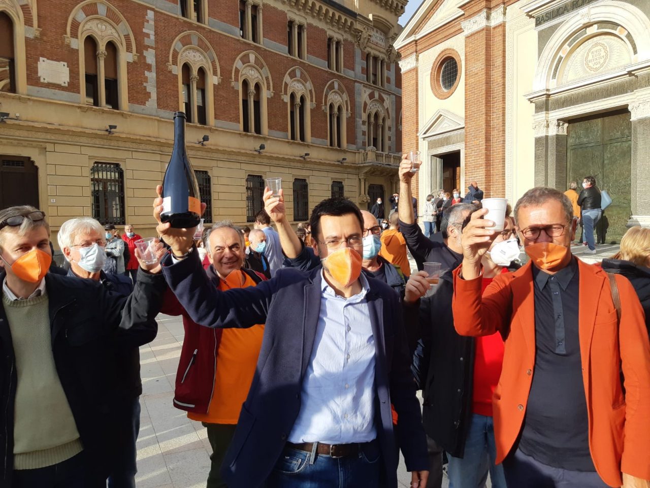 Legnano, Lorenzo radice sindaco festeggiamenti