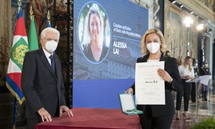 Coronavirus, Alessia Lai insignita Cavaliere da Mattarella  FOTO