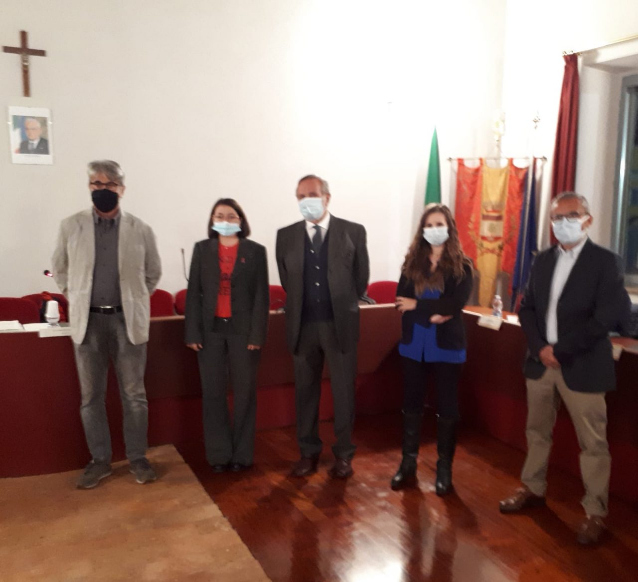 Il giuramento del sindaco Cucchetti