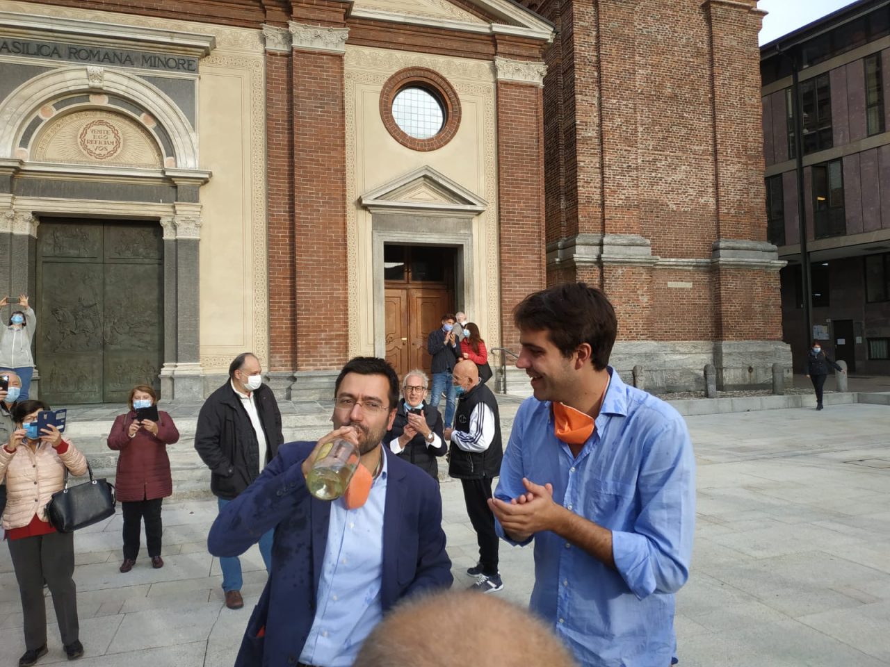 Legnano, Lorenzo radice sindaco festeggiamenti