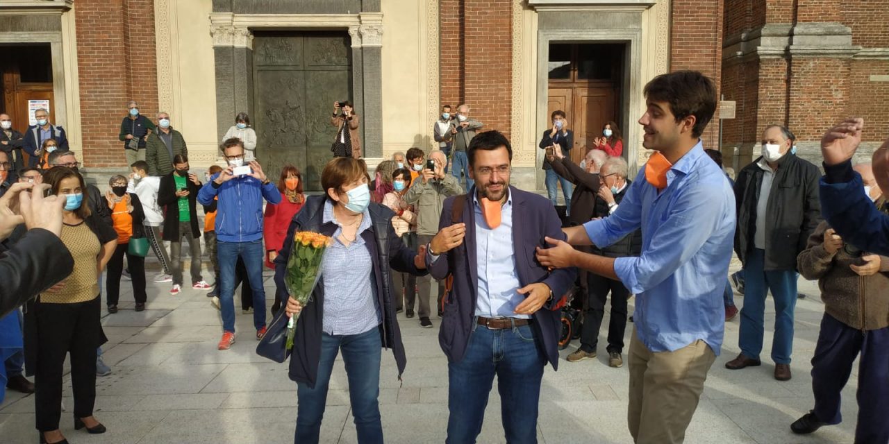 Legnano, Lorenzo radice sindaco festeggiamenti