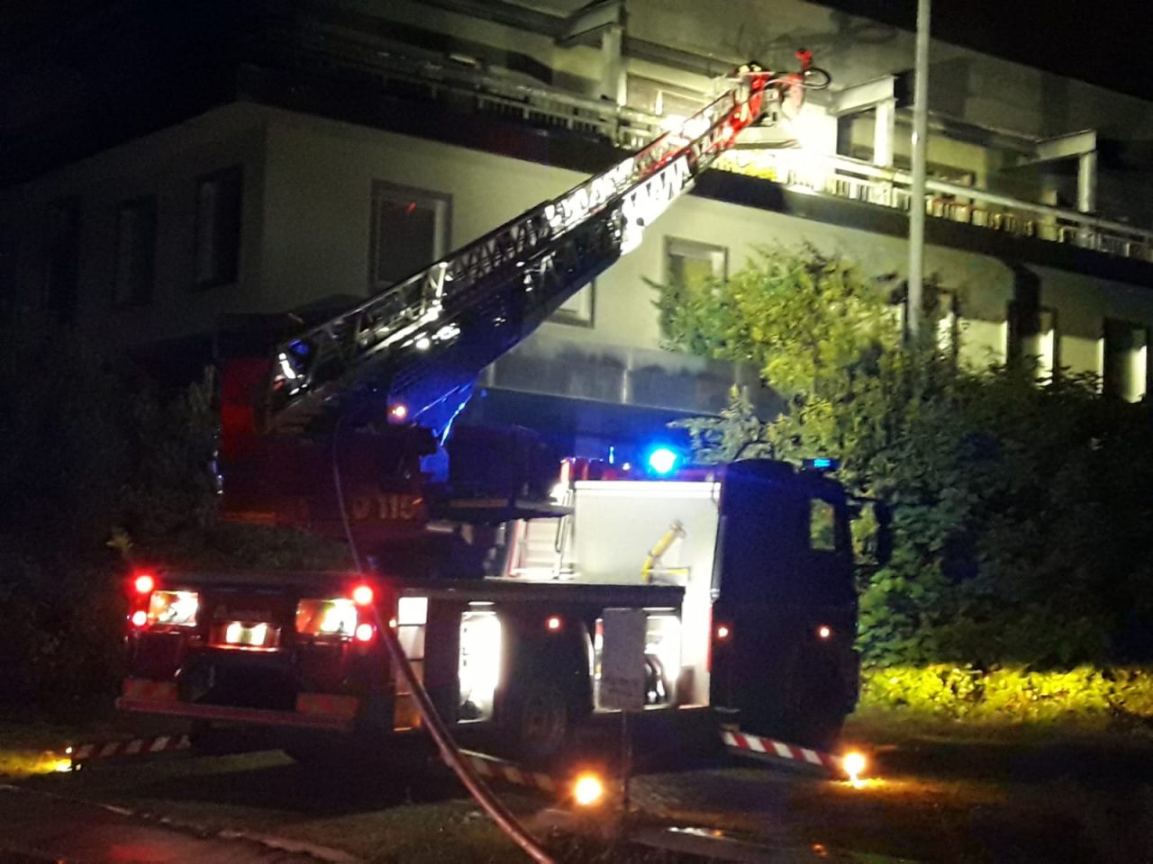 Incendio nell’ex calzaturificio Ugo Rossetti FOTO