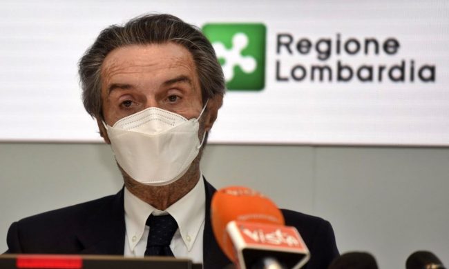 Covid, Presidente Fontana: “Ricoveri in flessione. Piccolo segnale di miglioramento”