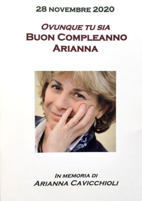 Un libretto per ricordare Arianna Cavicchioli nel giorno del suo compleanno