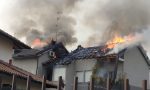 Va a fuoco il tetto di un'abitazione VIDEO