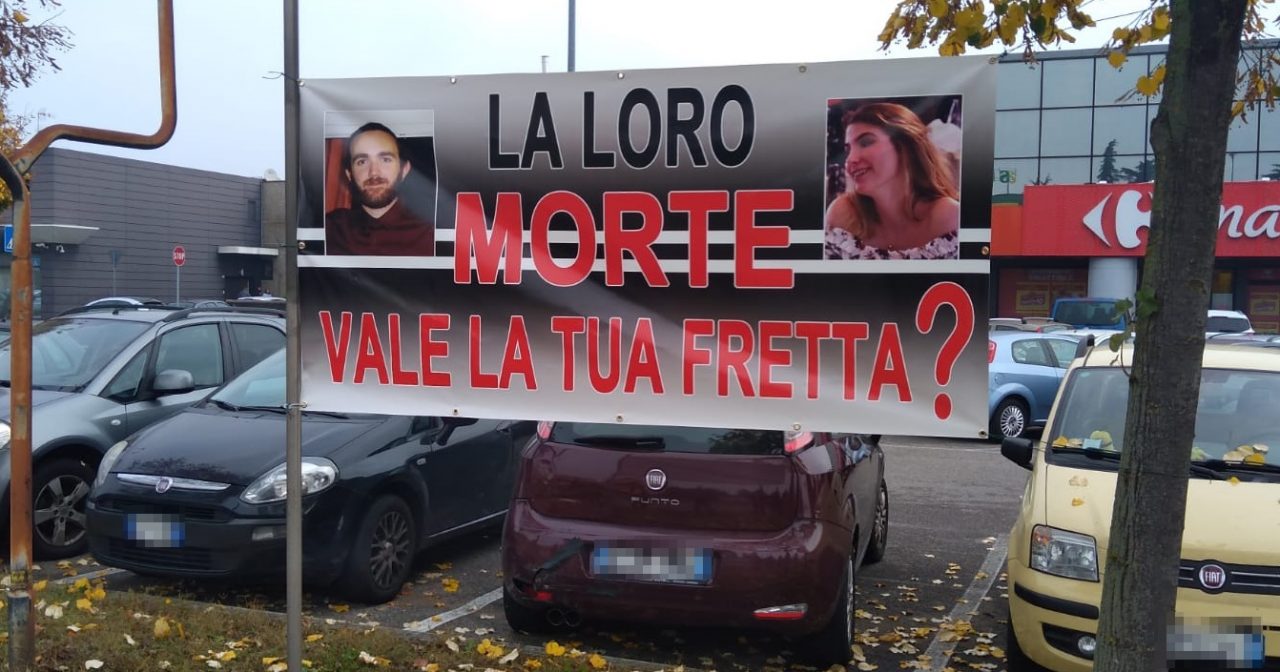 “La loro morte vale la tua fretta?”: nuovo appello degli amici di Pietro e Bianca FOTO
