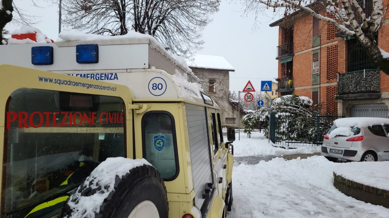 La neve e le sue conseguenze: crolla un pino a Bollate, cittadini al buio a Senago