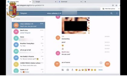 WhatsApp e Telegram utilizzati per diffondere materiale pedopornografico in tutto il mondo VIDEO