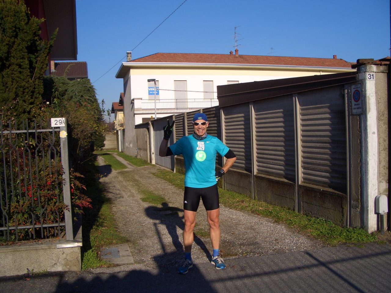 Festeggia il suo compleanno con una maratona – LE FOTO