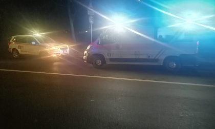 Grave investimento: soccorso un uomo di 66 anni