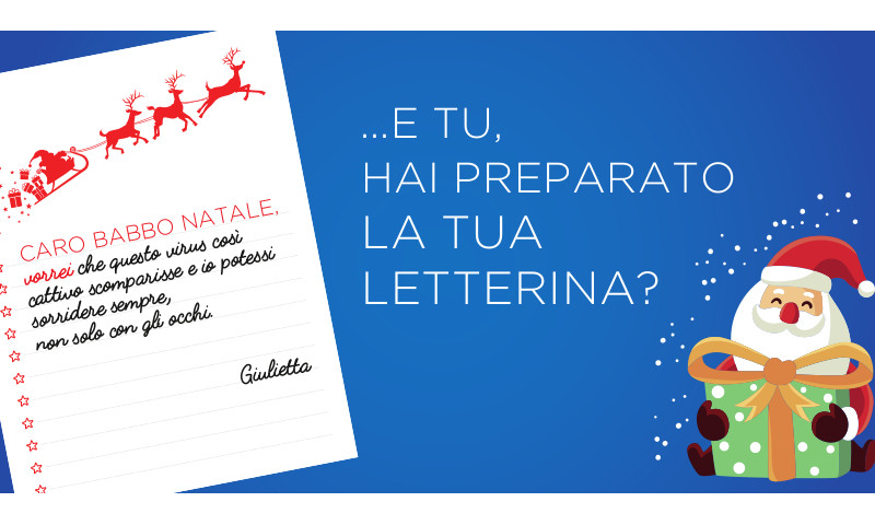 C’è tempo fino al 23 dicembre per donare un pasto caldo a chi ha bisogno. Invia la tua letterina a Babbo Natale