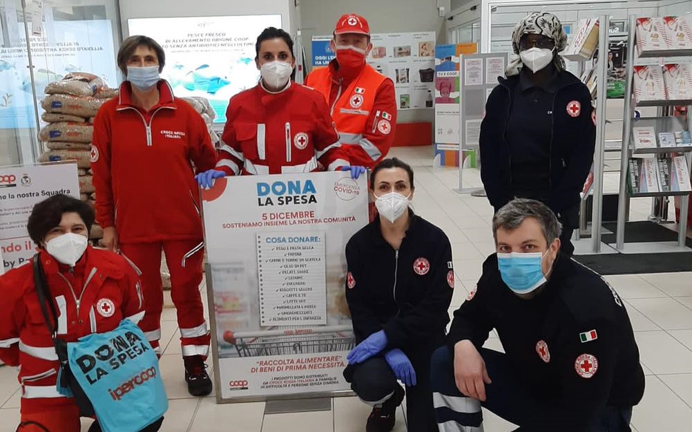 Croce Rossa in prima linea anche con la Raccolta alimentare