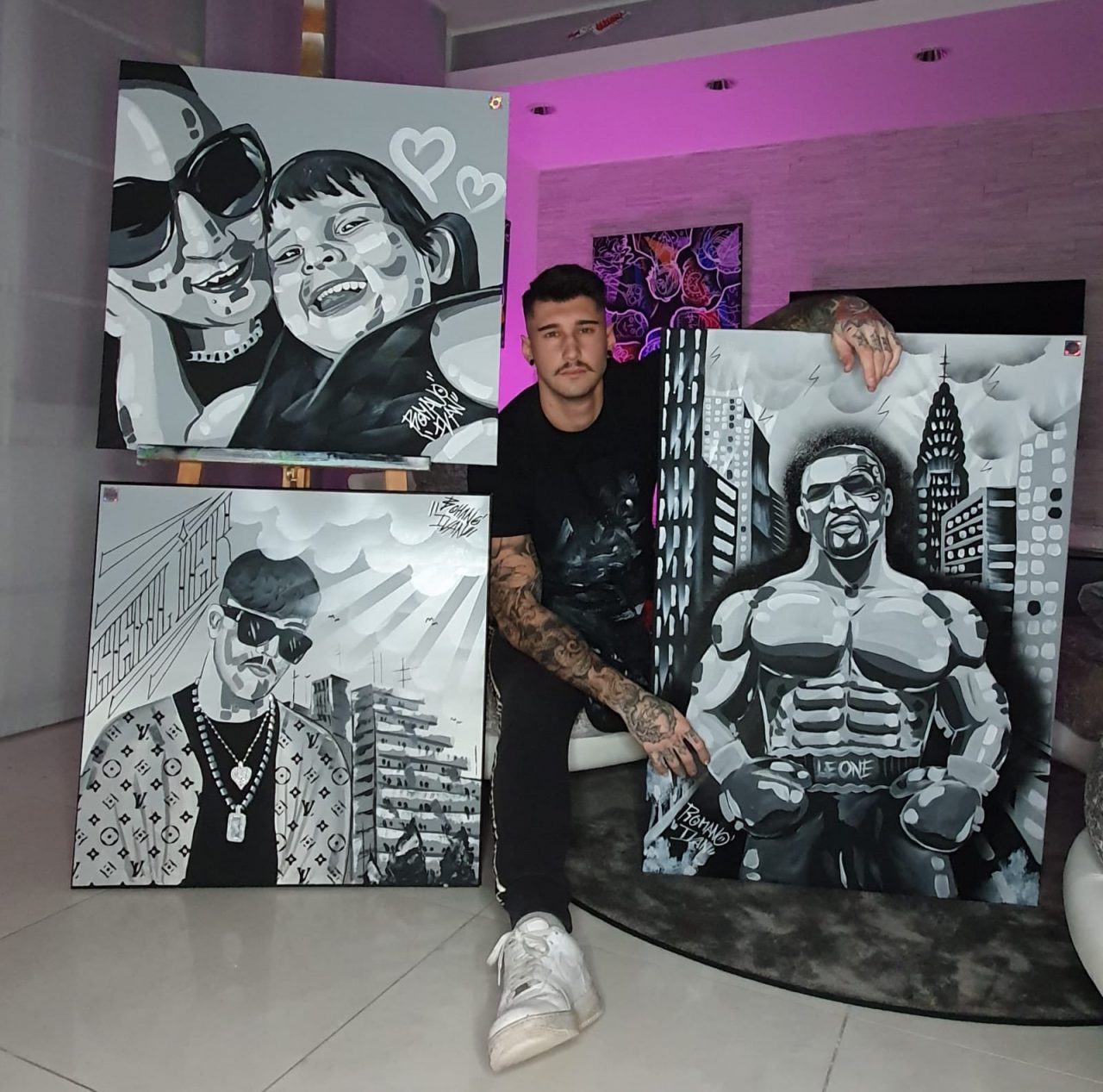 L’arte di Ivan Romanò approda su Youtube