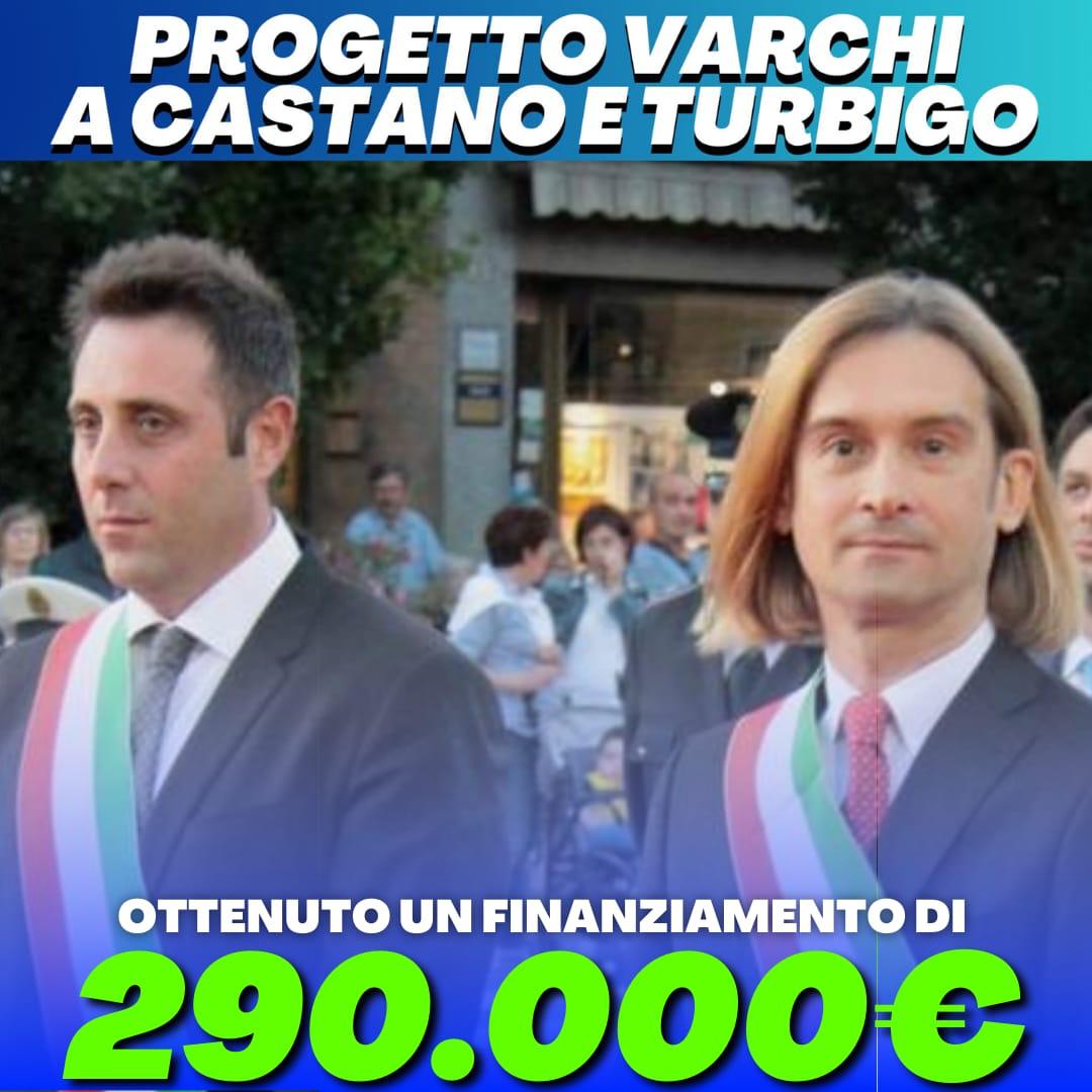 Progetto varchi: un finanziamento da 290mila euro per Castano e Turbigo