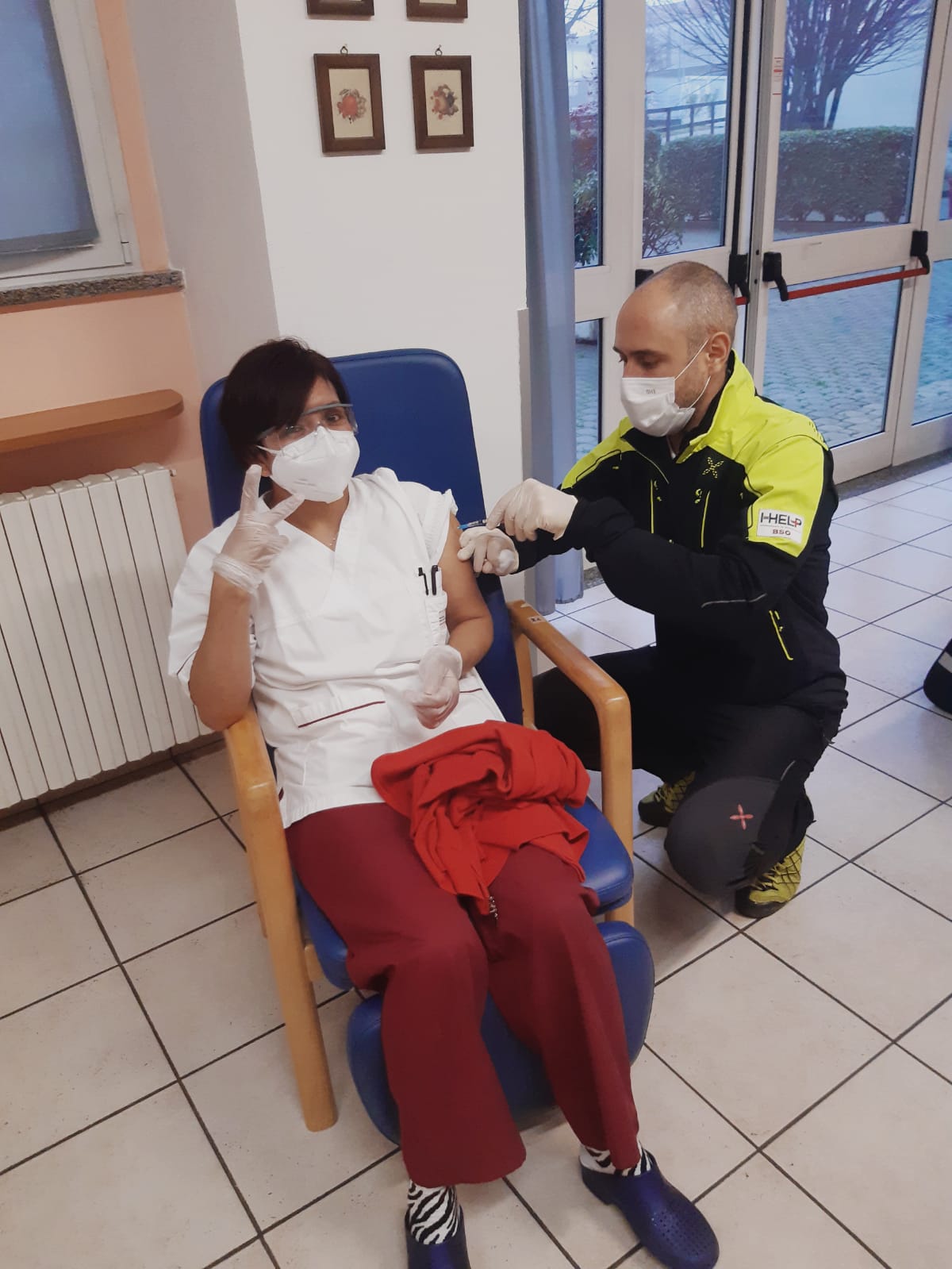 vaccinazione rsa Villa Cortese