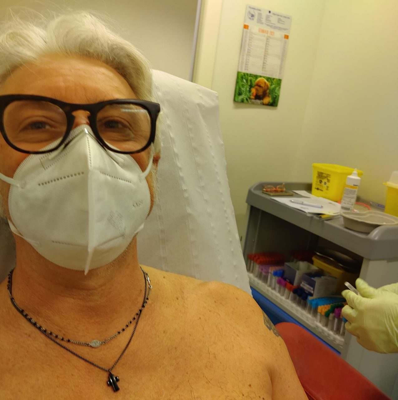 Vaccinato il consigliere Franco Colombo: “Vinceremo questa battaglia”