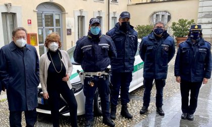 Nuova auto ibrida in dotazione alla Polizia Locale