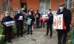 Le foto della consegna alla Caritàs cittadina e a #oltreiperimetri delle ultime scatole della Befana 