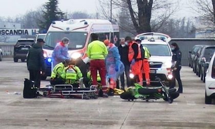 Incidente in azienda: ferito un 63enne, moto sotto sequestro