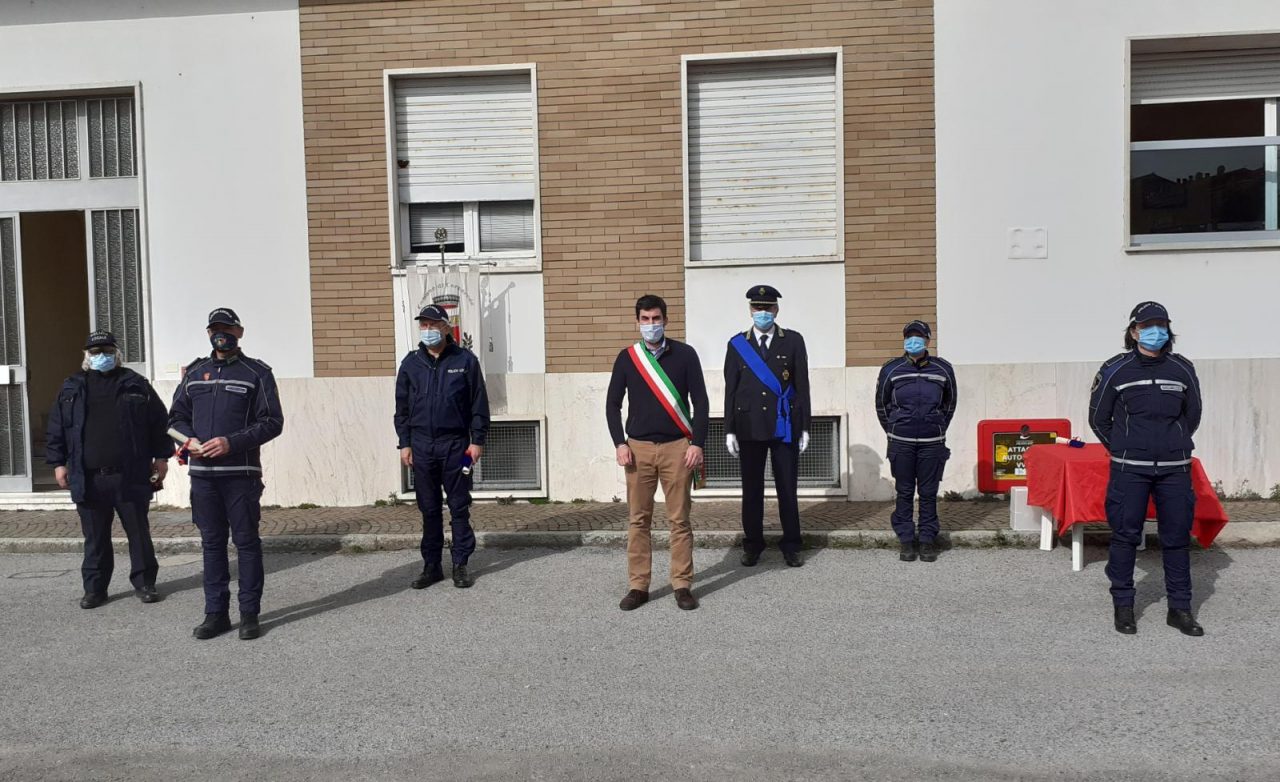 Riconoscimento ai vigili per l’impegno in pandemia