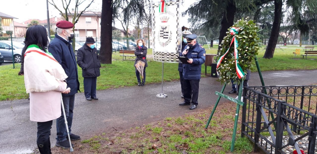 Cerimonia di commemorazione per le vittime delle Foibe