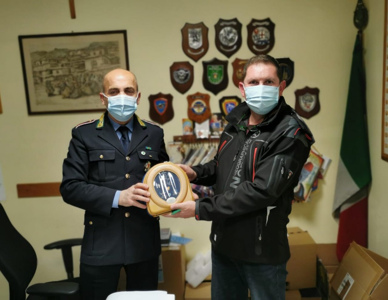 Ritrovato il defibrillatore rubato nel parco pubblico