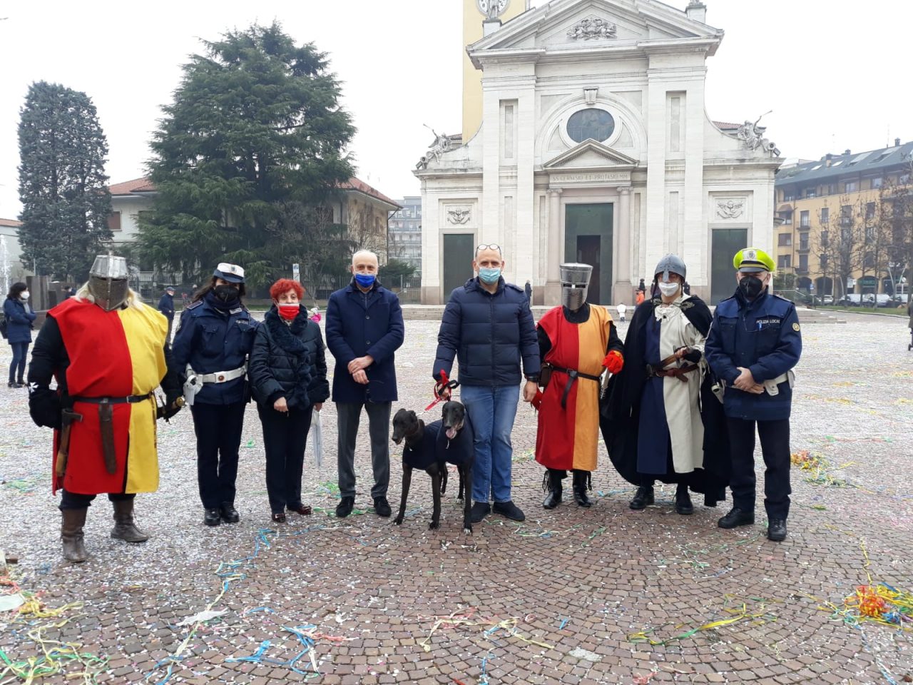 Tutti in piazza Maggiolini a rievocare la Battaglia di Parabiago del 1339
