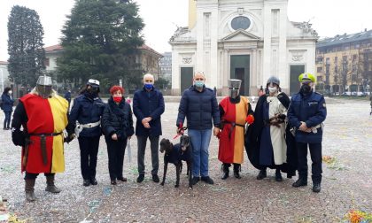 Tutti in piazza Maggiolini a rievocare la Battaglia di Parabiago del 1339